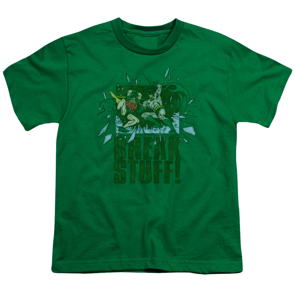 Robin Break Stuff - Youth T-Shirt Youth T-Shirt (Ages 8-12) Batman