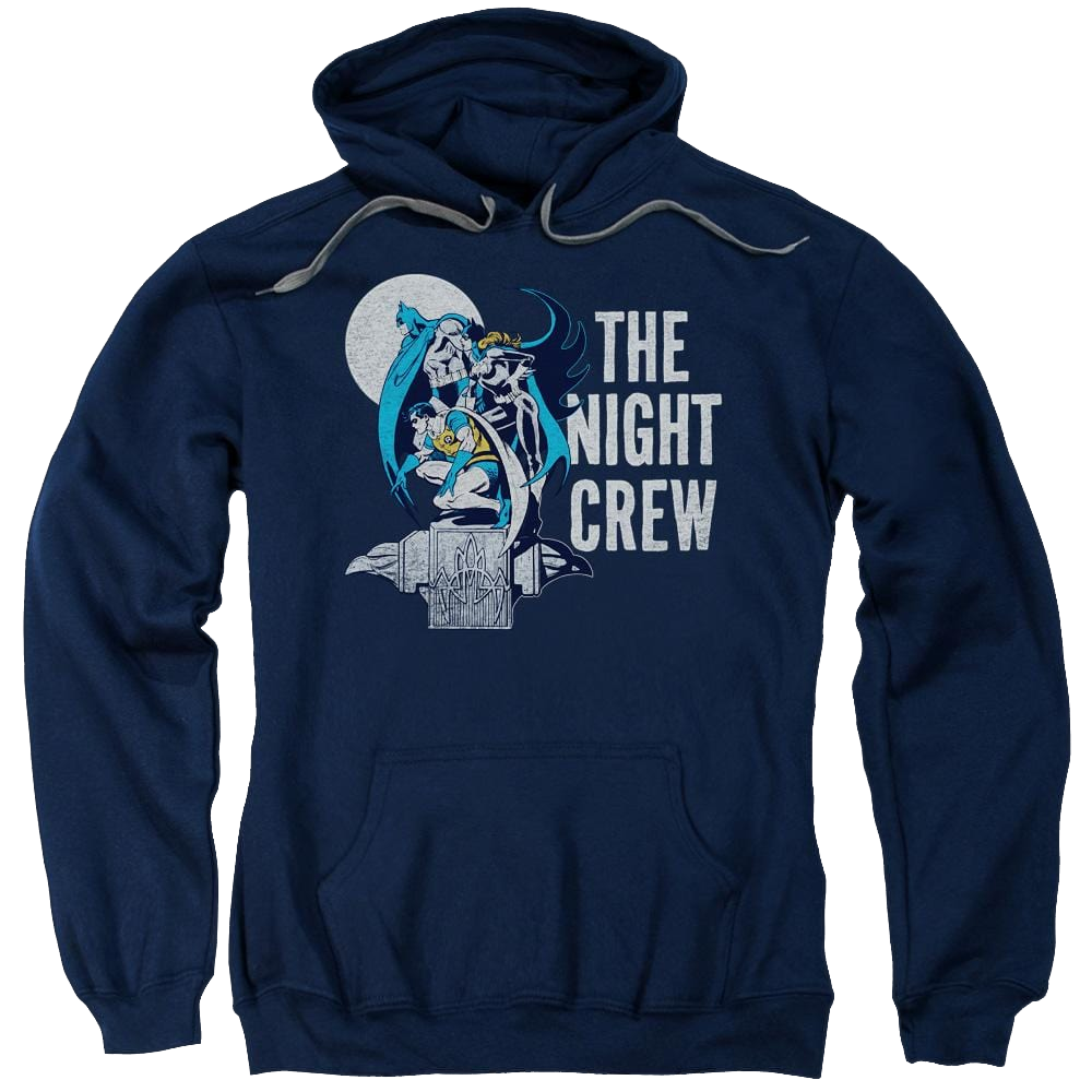 DC Comics Night Crew - Pullover Hoodie Pullover Hoodie Batman