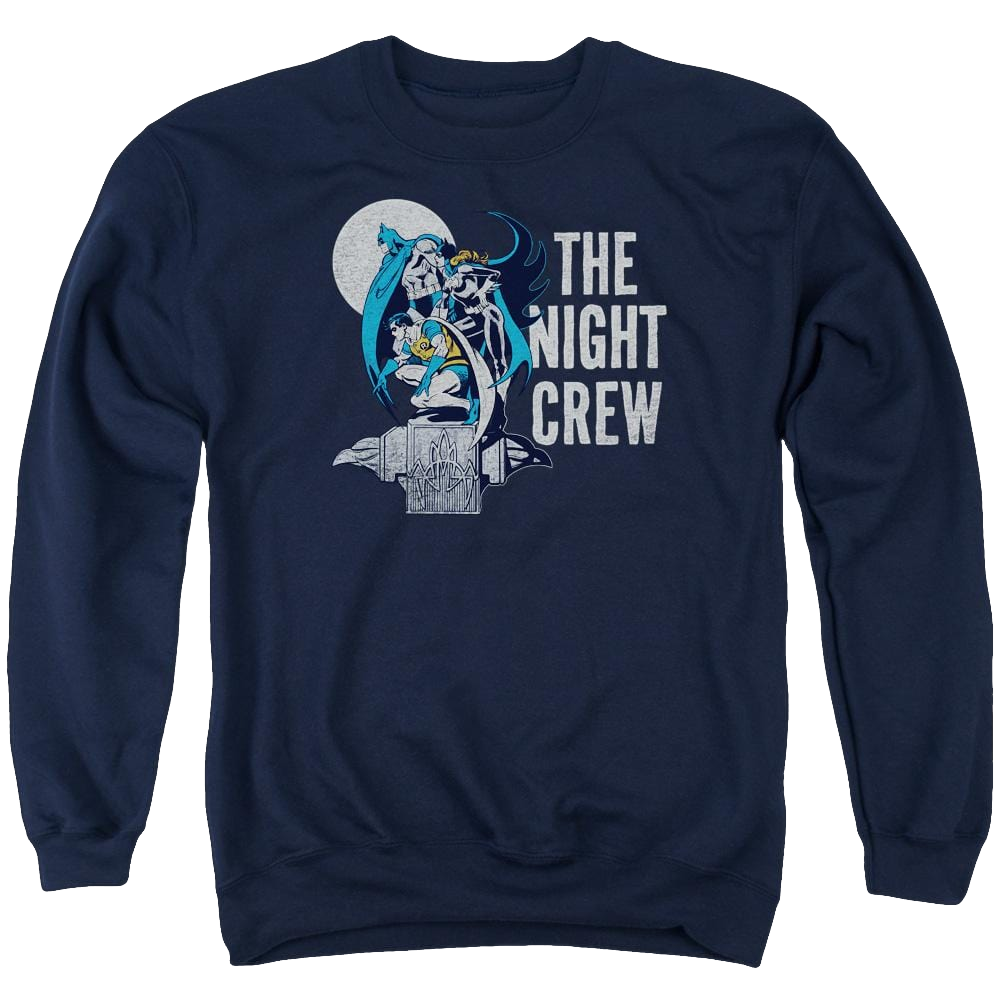 DC Comics Night Crew - Men's Crewneck Sweatshirt Men's Crewneck Sweatshirt Batman