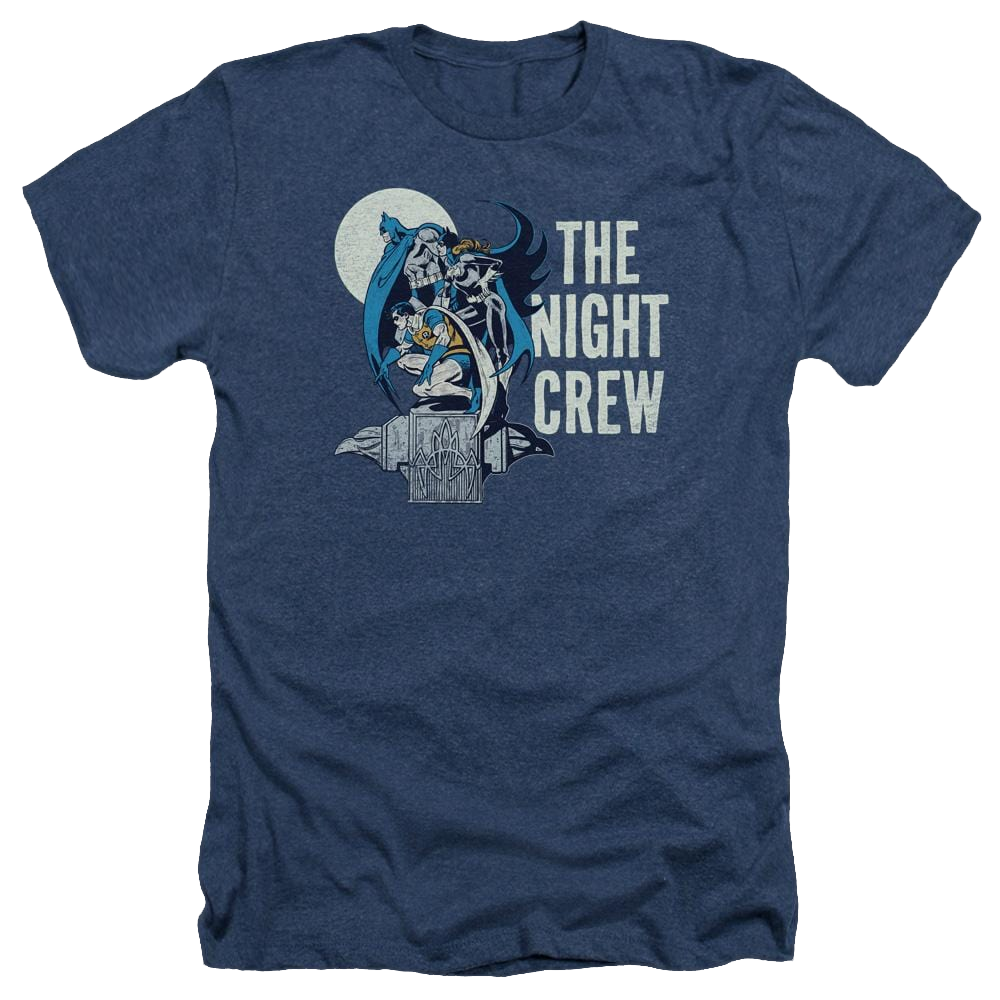 DC Comics Night Crew - Men's Heather T-Shirt Men's Heather T-Shirt Batman