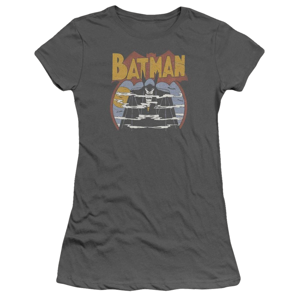 DC Comics Foggy - Juniors T-Shirt Juniors T-Shirt Batman