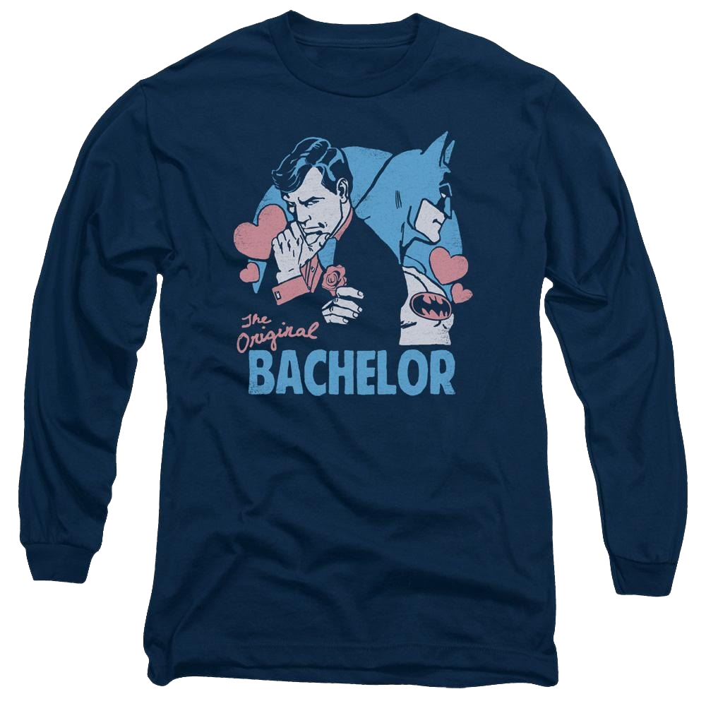 DC Comics Bachelor - Men's Long Sleeve T-Shirt Men's Long Sleeve T-Shirt Batman