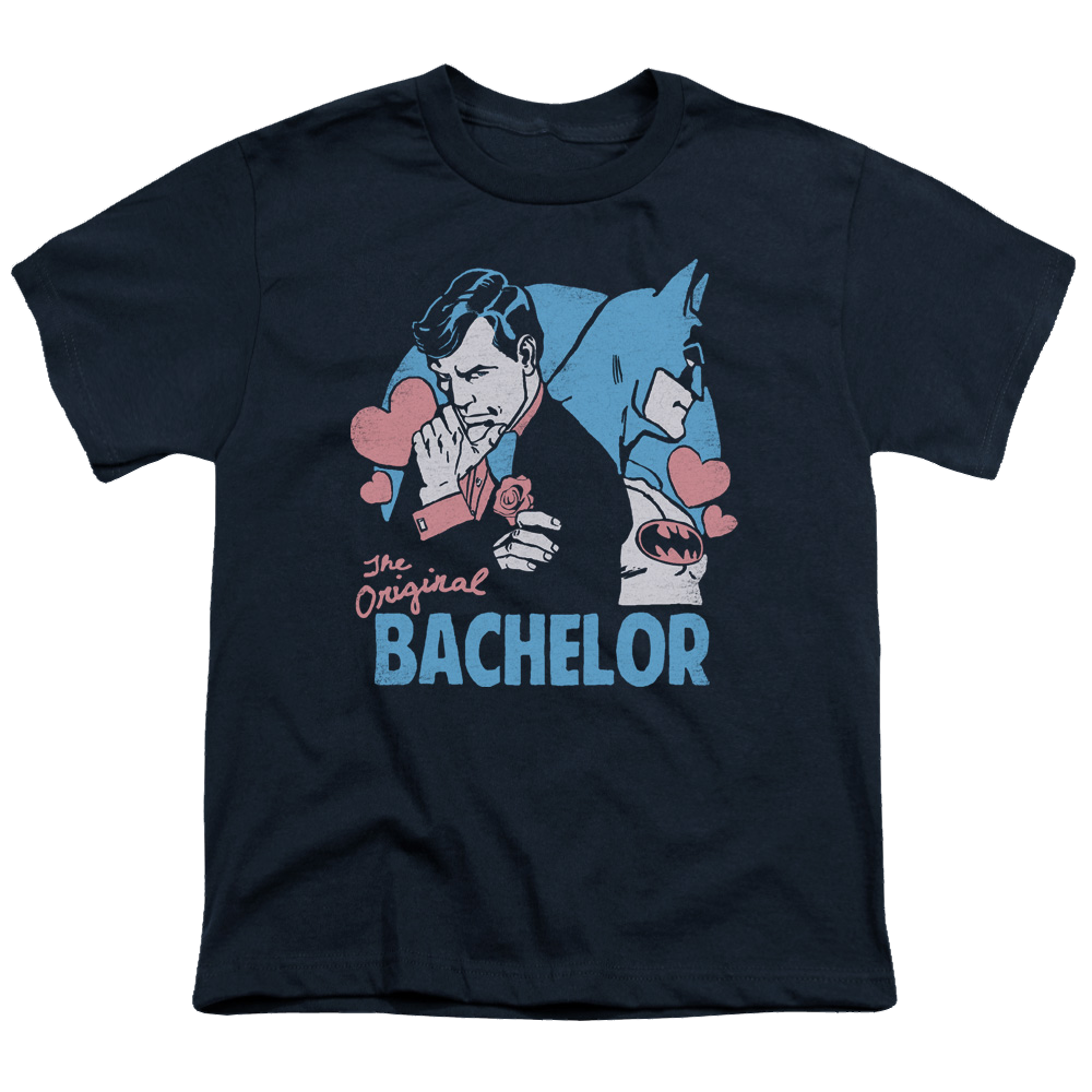 DC Batman Bachelor - Youth T-Shirt Youth T-Shirt (Ages 8-12) Batman