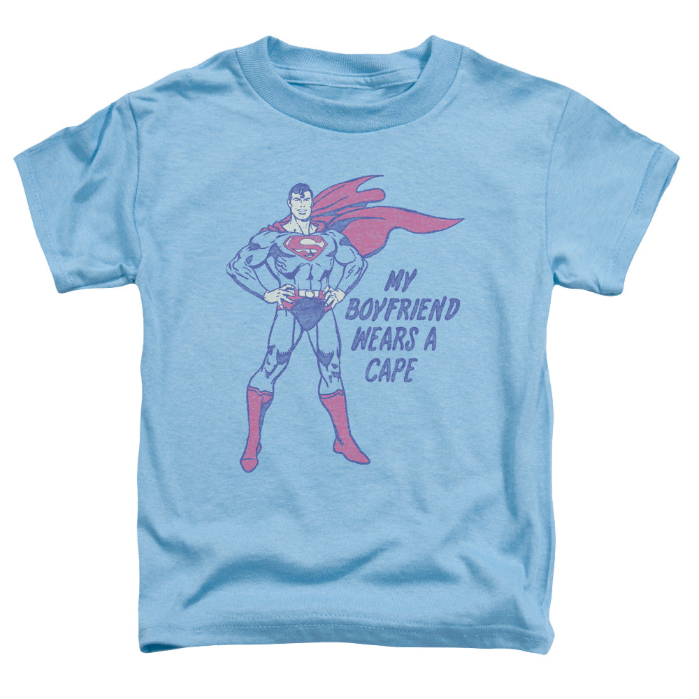 Superman Wears A Cape - Toddler T-Shirt Toddler T-Shirt Superman