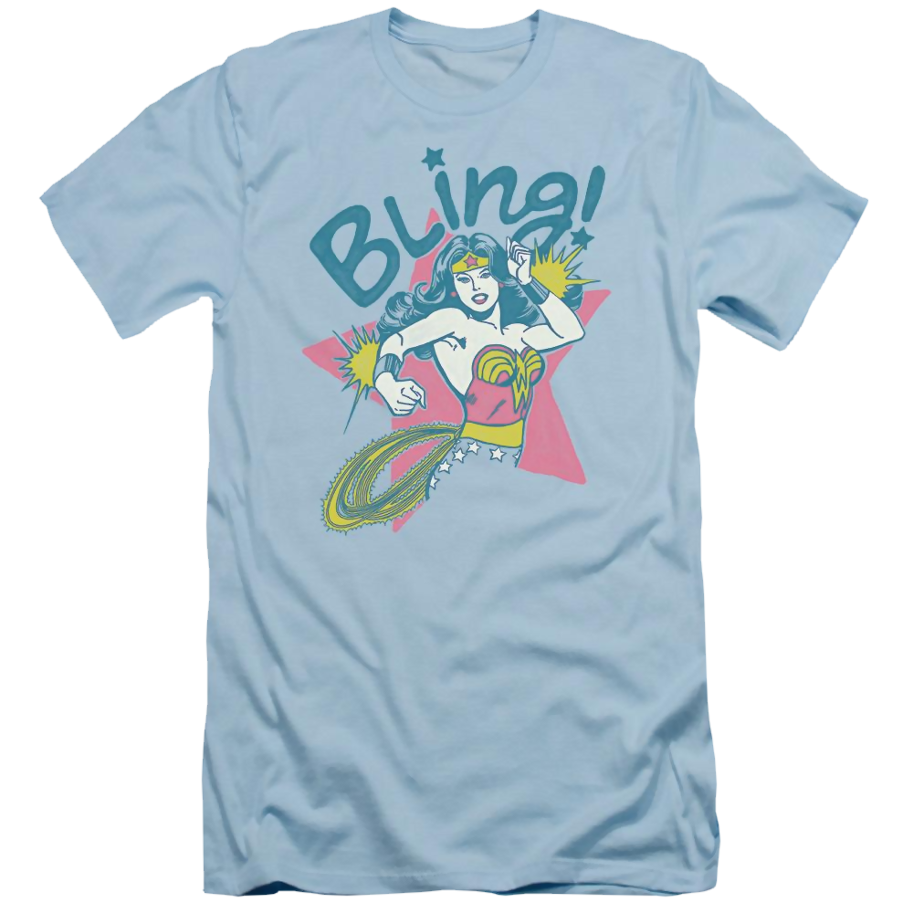 DC Comics Bling - Men's Slim Fit T-Shirt Men's Slim Fit T-Shirt Wonder Woman