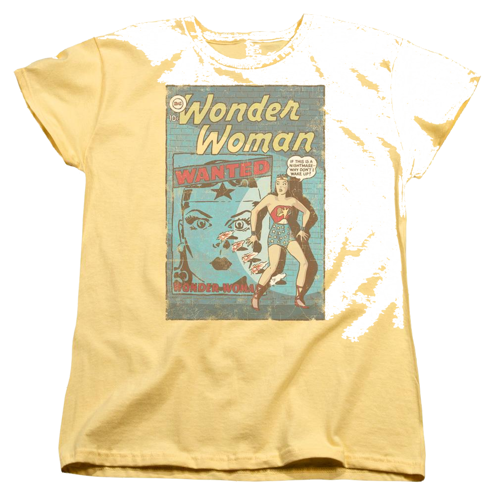 DC Comics Ww Wanted - Women's T-Shirt Women's T-Shirt Wonder Woman
