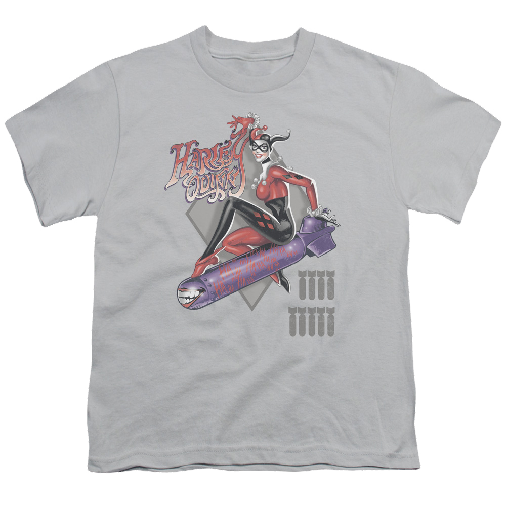 Harley Quinn Harleys The Bomb - Youth T-Shirt Youth T-Shirt (Ages 8-12) Harley Quinn