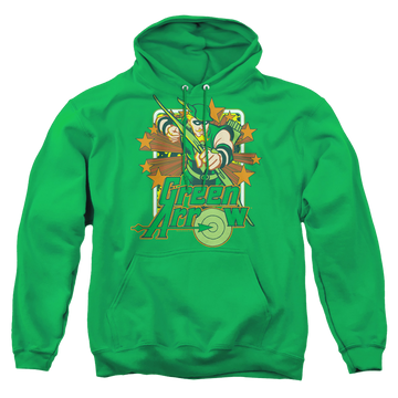 Green Arrow Green Arrow Stars - Pullover Hoodie Pullover Hoodie Green Arrow