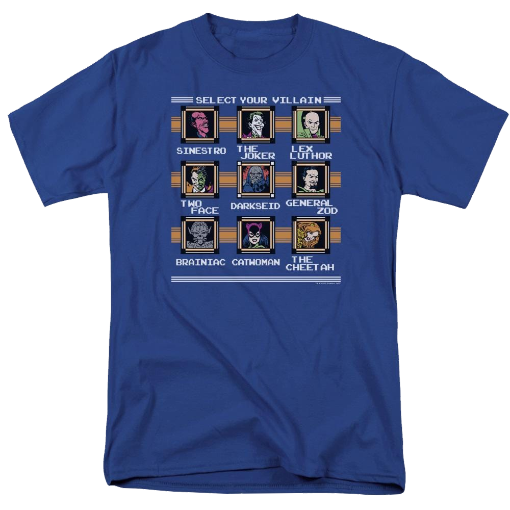 DC Comics Stage Select - Men's Regular Fit T-Shirt Men's Regular Fit T-Shirt Justice League