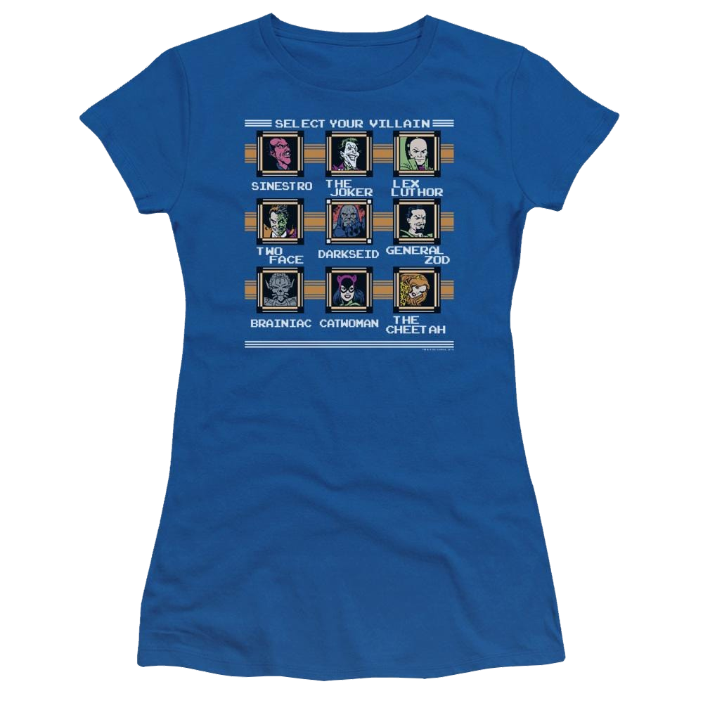 DC Comics Stage Select - Juniors T-Shirt Juniors T-Shirt Justice League