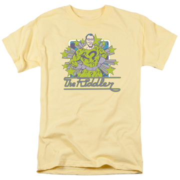 Banana men's regular fit t-shirt with DC Comics Riddler Stars graphic