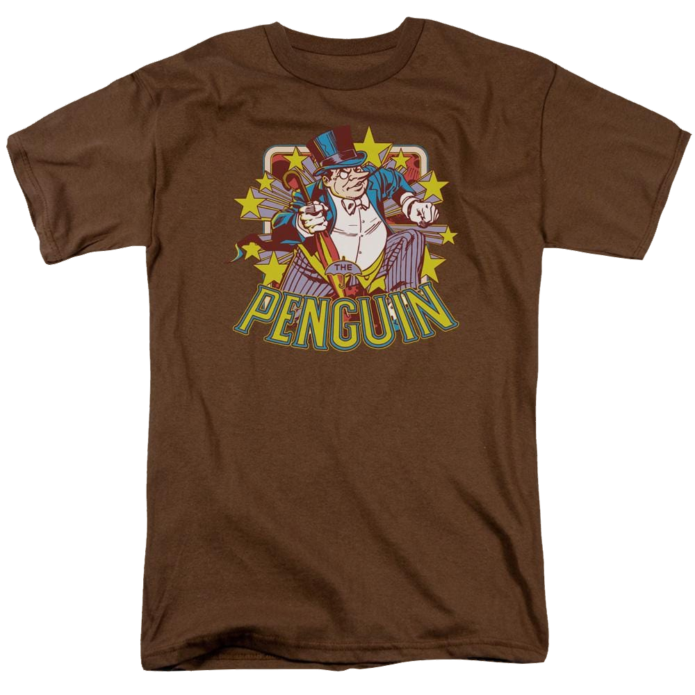 More Dc Characters Penguin Stars - Men's Regular Fit T-Shirt Men's Regular Fit T-Shirt DC Comics