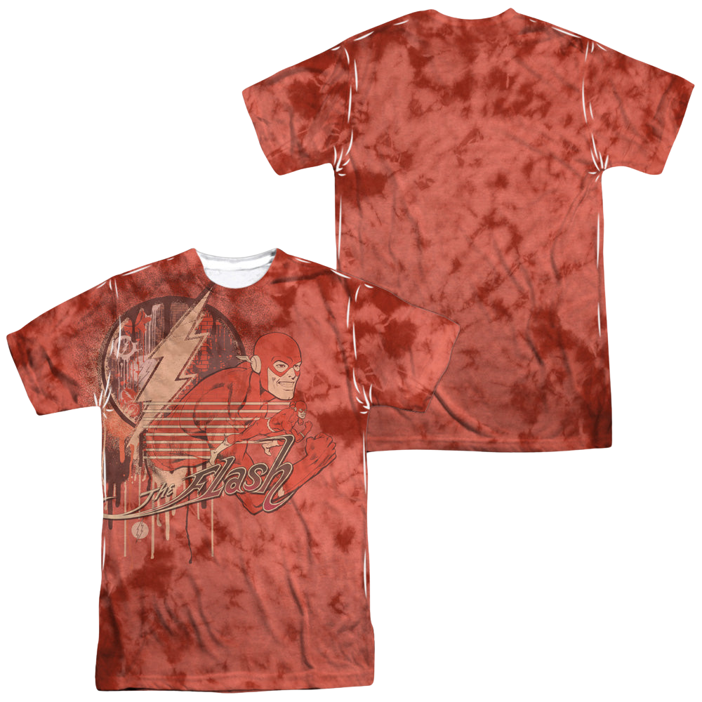 Flash, The Charge Ahead - Men's All-Over Print T-Shirt Men's All-Over Print T-Shirt The Flash