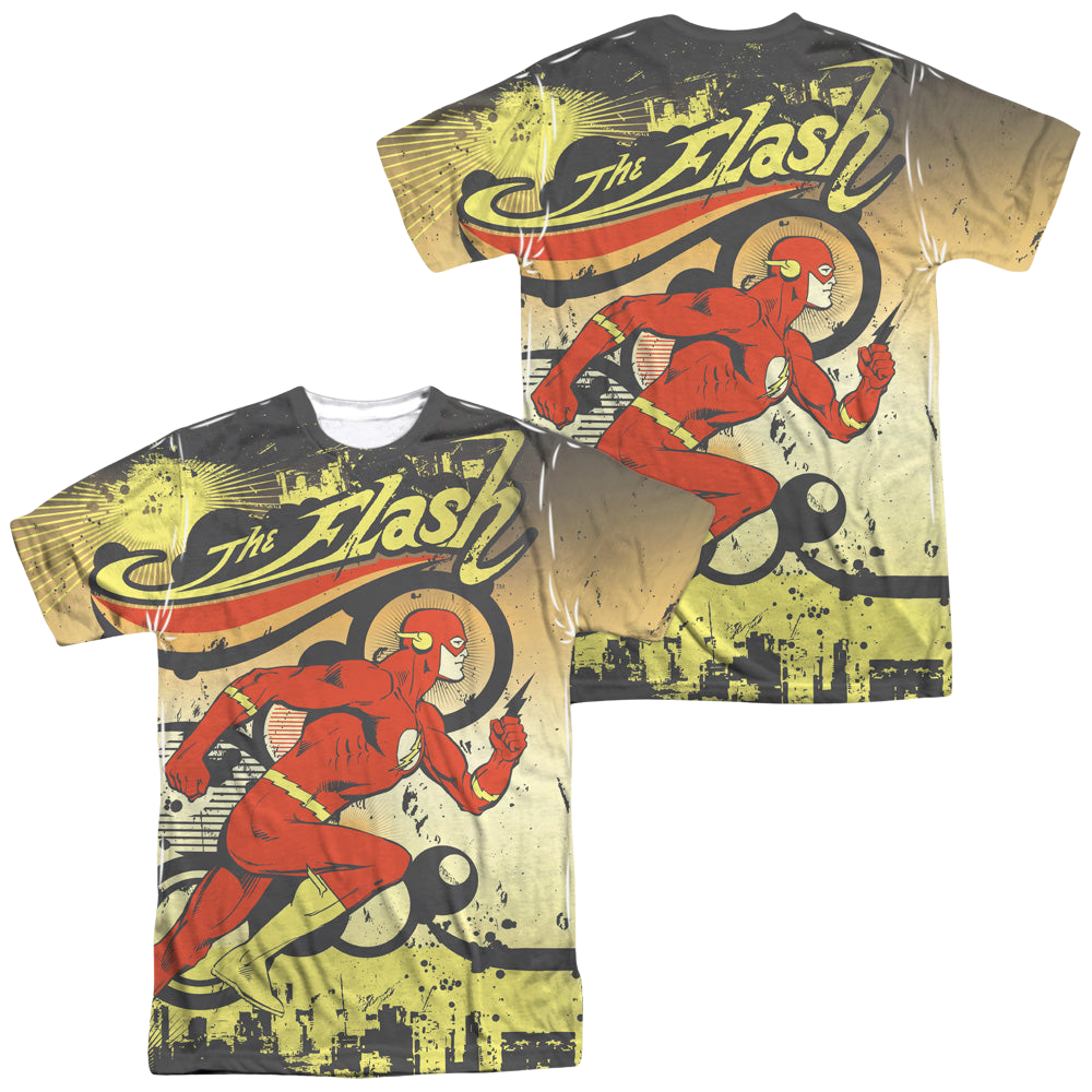 Flash, The Just Passing Through - Men's All-Over Print T-Shirt Men's All-Over Print T-Shirt The Flash