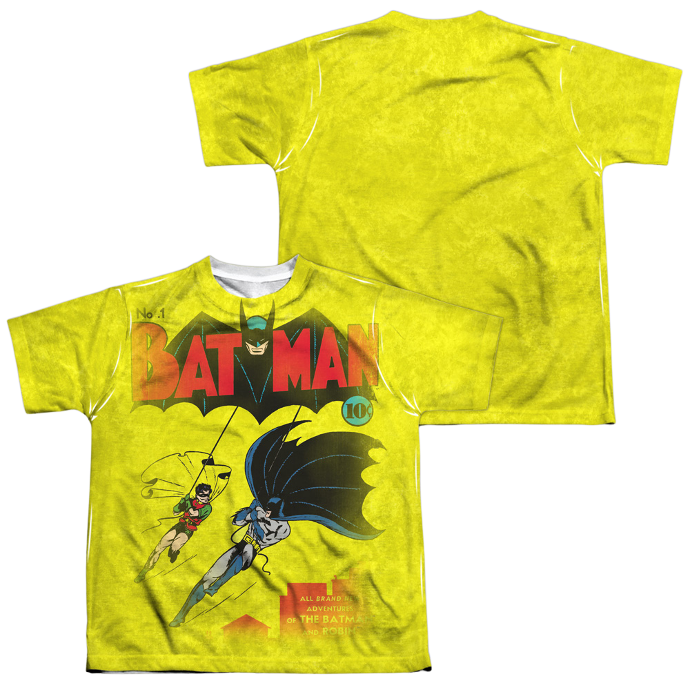 DC Batman Batman Number One - Youth All-Over Print T-Shirt Youth All-Over Print T-Shirt (Ages 8-12) Batman