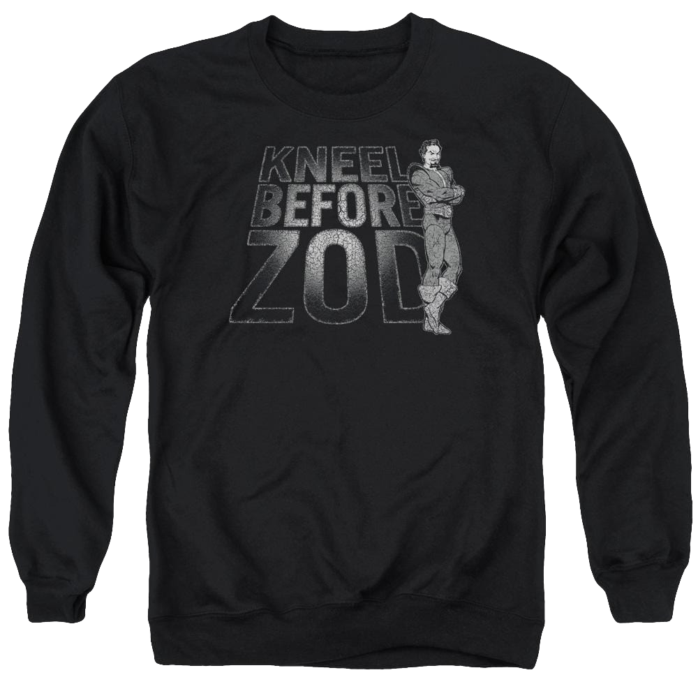 DC Comics Kneel Zod - Men's Crewneck Sweatshirt Men's Crewneck Sweatshirt Superman