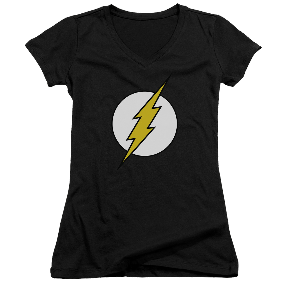 Flash, The Fl Classic - Juniors V-Neck T-Shirt Juniors V-Neck T-Shirt The Flash