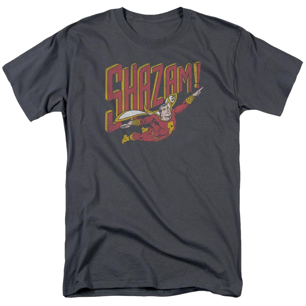 DC Comics Retro Marvel - Men's Regular Fit T-Shirt Men's Regular Fit T-Shirt Shazam
