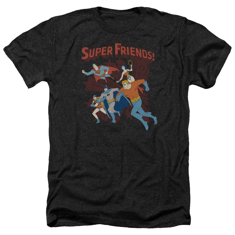 DC Comics Super Running - Men's Heather T-Shirt Men's Heather T-Shirt DC Comics