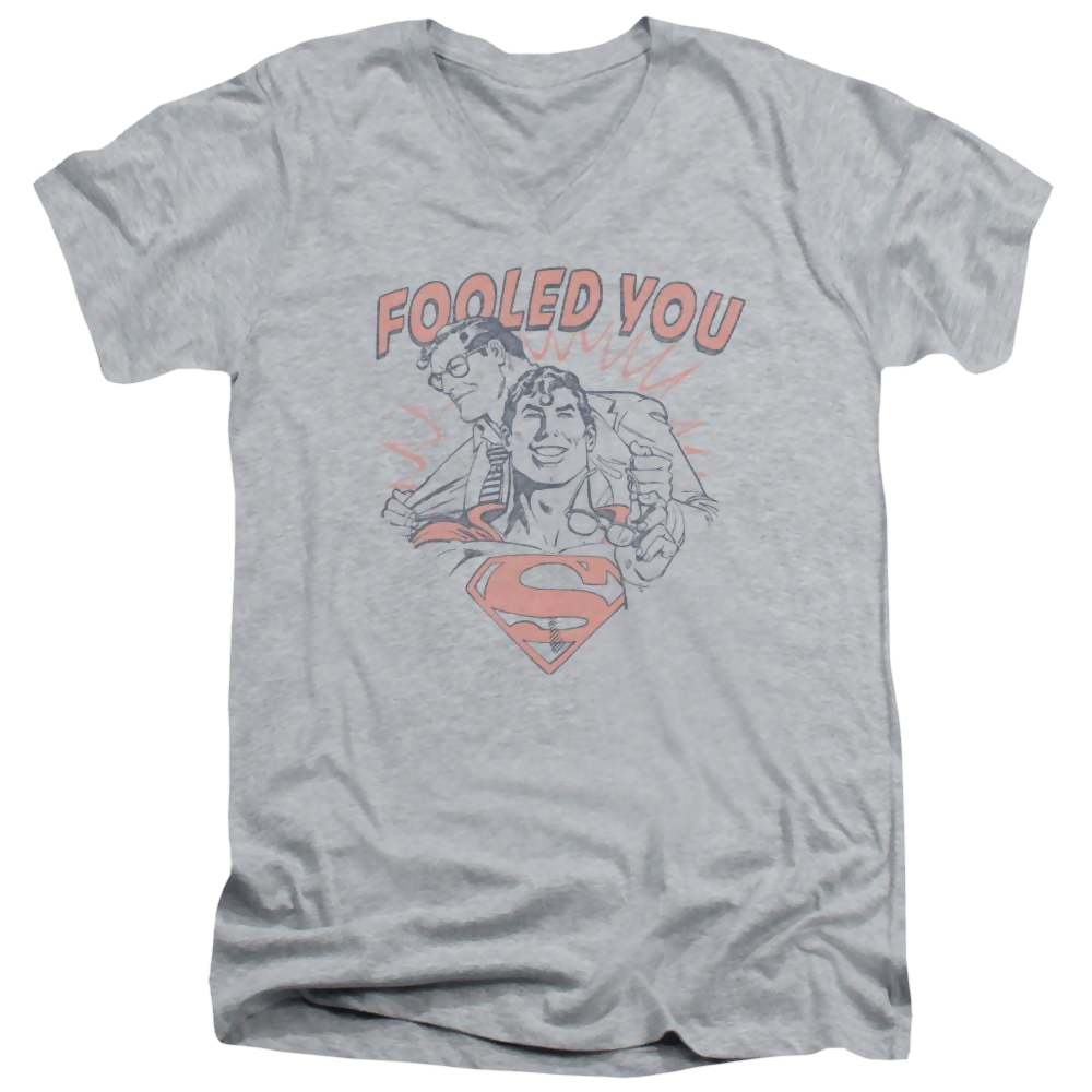 DC Comics Fooled You - Men's V-Neck T-Shirt Men's V-Neck T-Shirt Superman