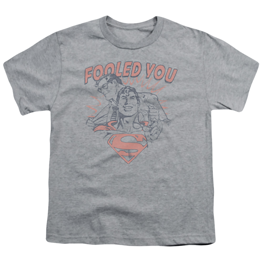 Superman Fooled You - Youth T-Shirt Youth T-Shirt (Ages 8-12) Superman