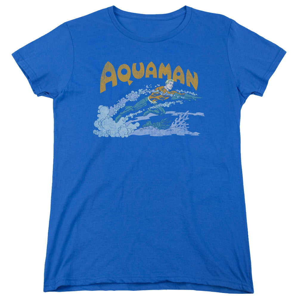Aquaman Aqua Swim - Women's T-Shirt Women's T-Shirt Aquaman