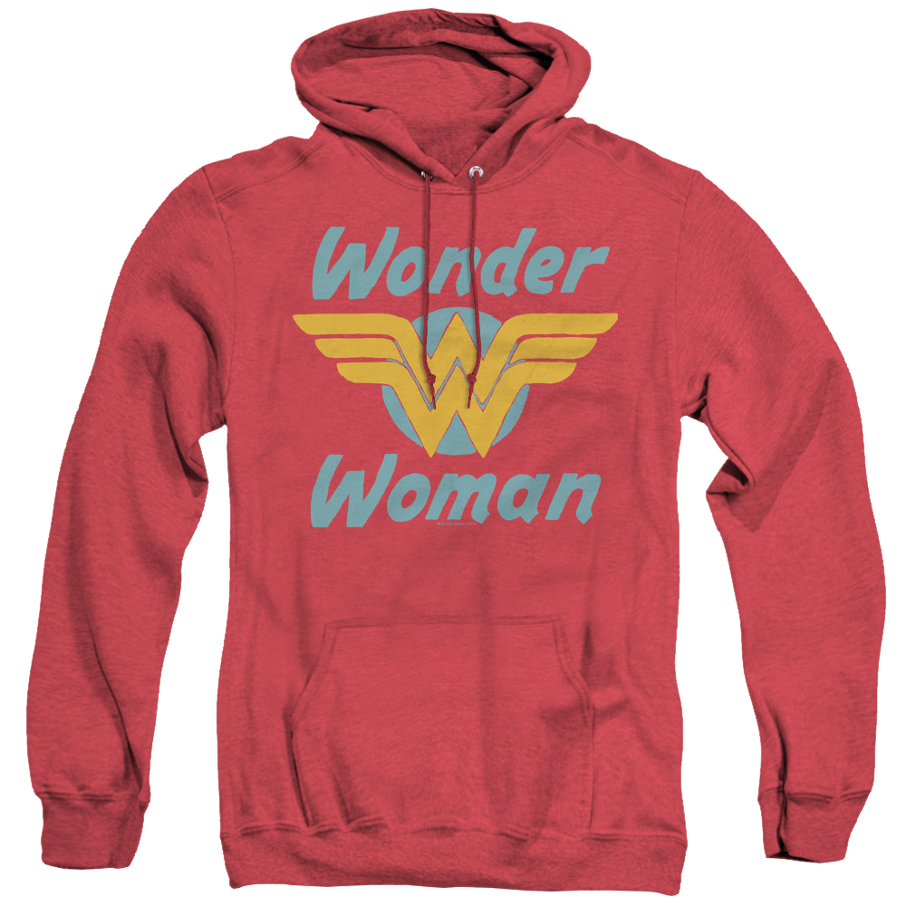 Wonder Woman Wonder Wings - Heather Pullover Hoodie Heather Pullover Hoodie Wonder Woman