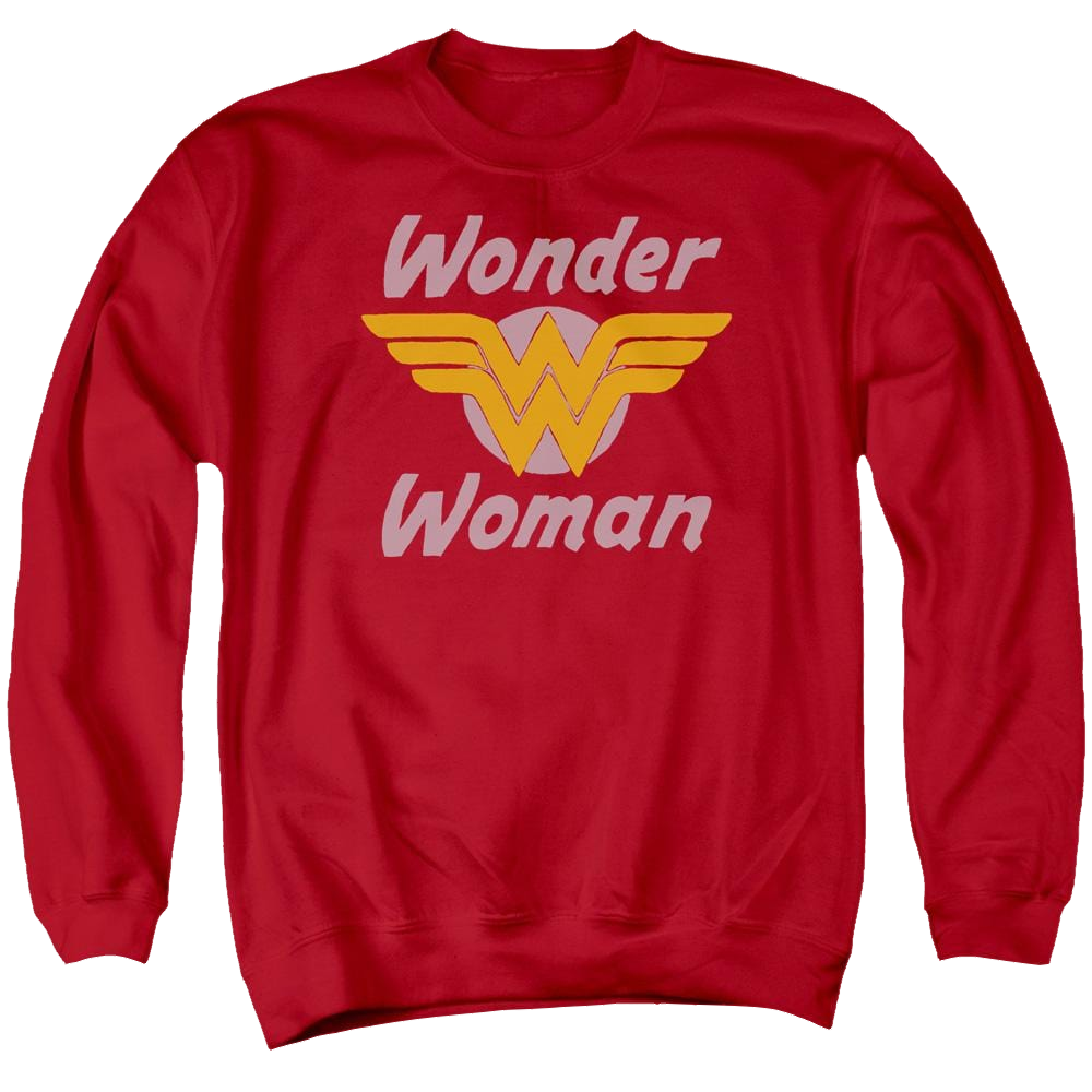 DC Comics Wonder Wings - Men's Crewneck Sweatshirt Men's Crewneck Sweatshirt Wonder Woman