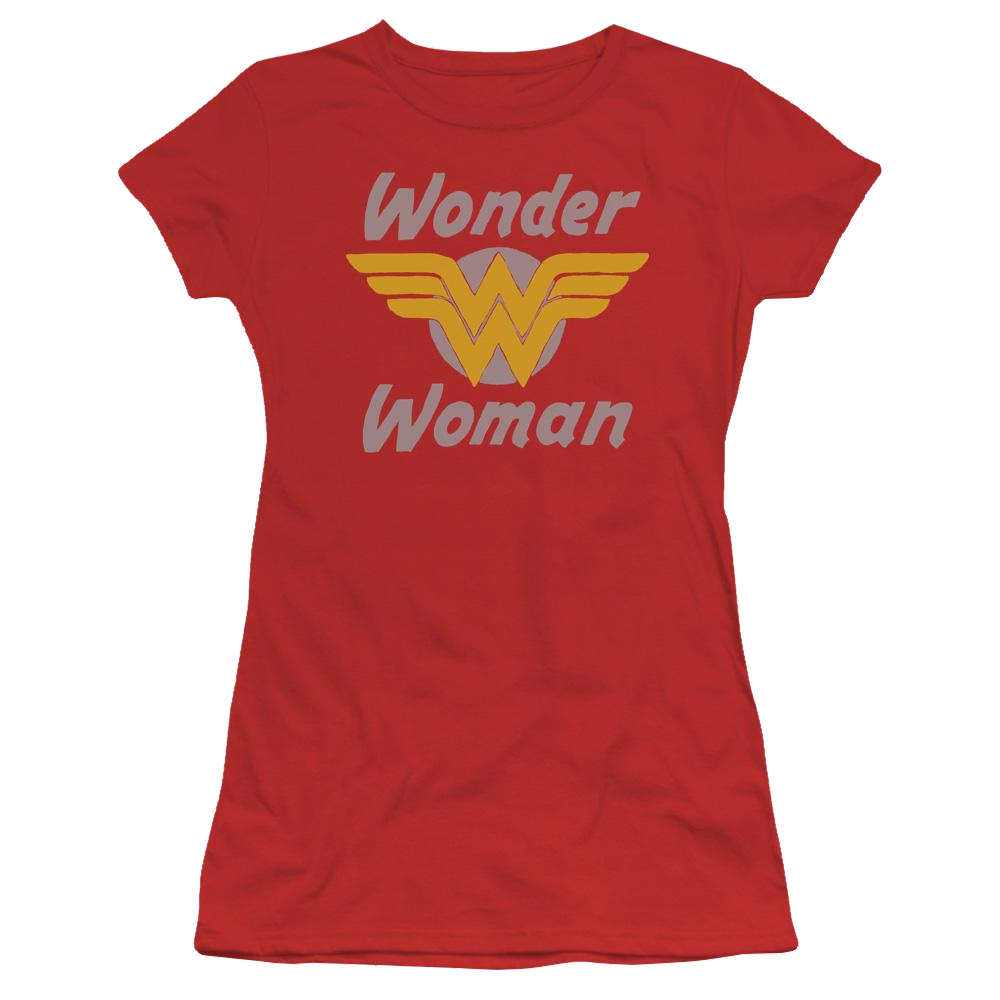 DC Comics Wonder Wings - Juniors T-Shirt Juniors T-Shirt Wonder Woman