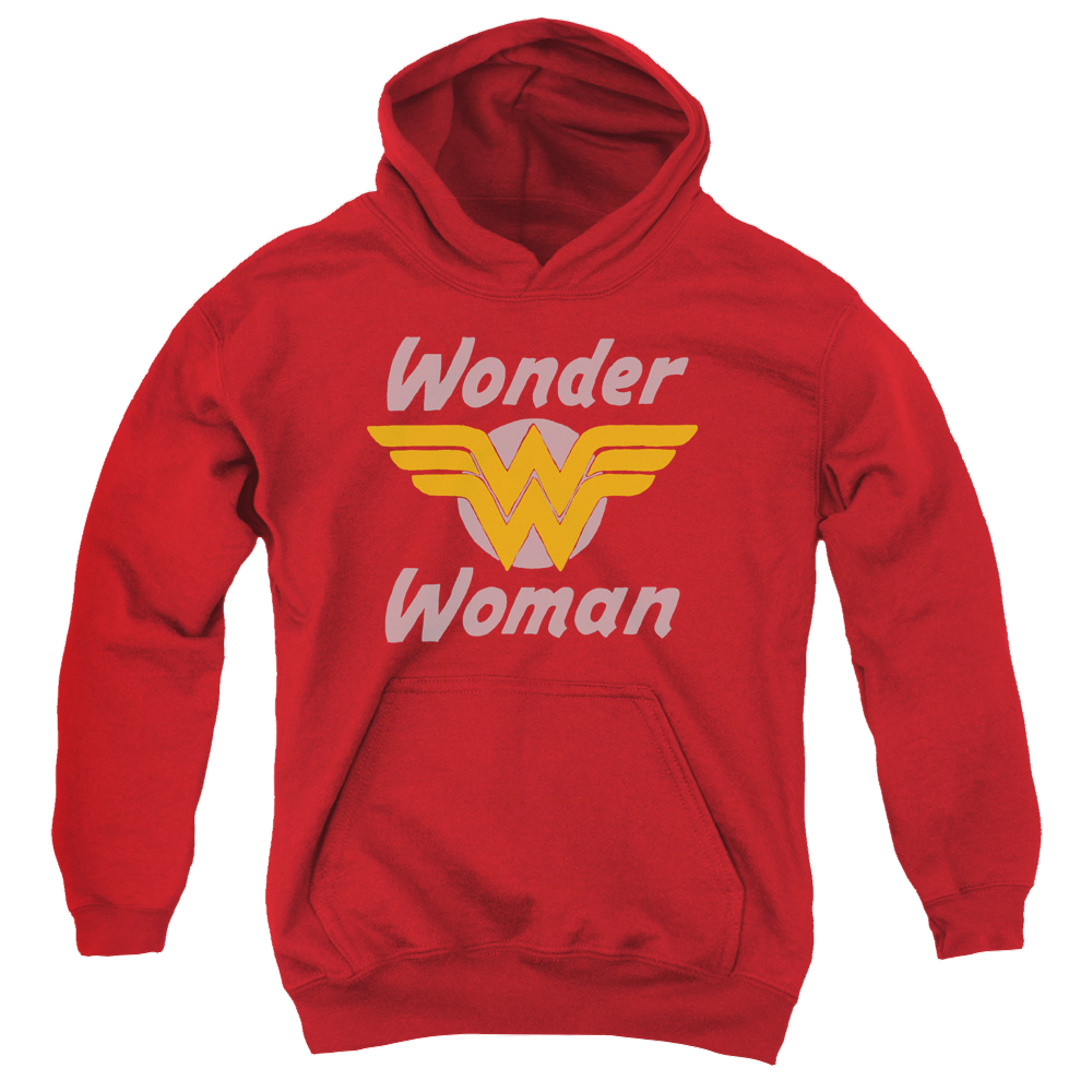 Wonder Woman Wonder Wings - Youth Hoodie Youth Hoodie (Ages 8-12) Wonder Woman