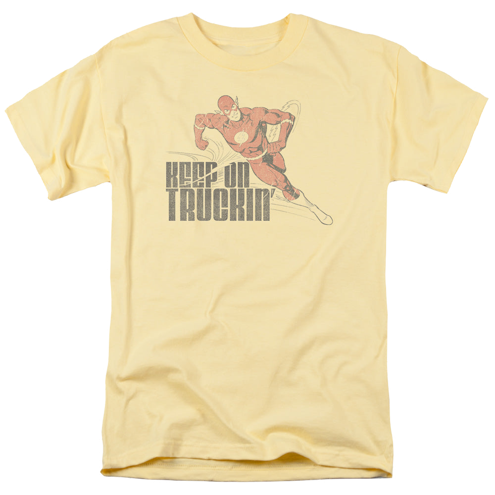 Flash, The Keep On Truckin - Men's Regular Fit T-Shirt Men's Regular Fit T-Shirt The Flash