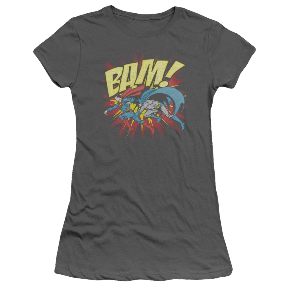 DC Comics Bam - Juniors T-Shirt Juniors T-Shirt Superman
