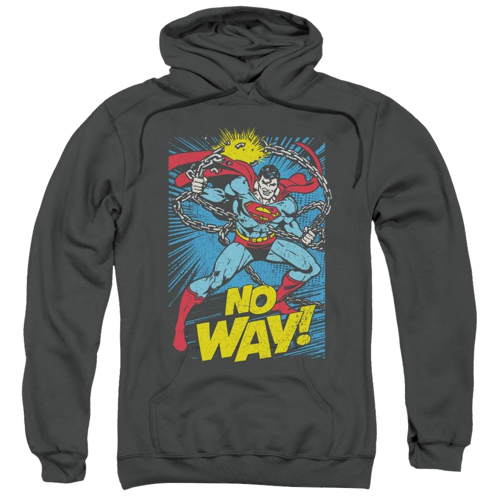 DC Comics No Way - Pullover Hoodie Pullover Hoodie Superman