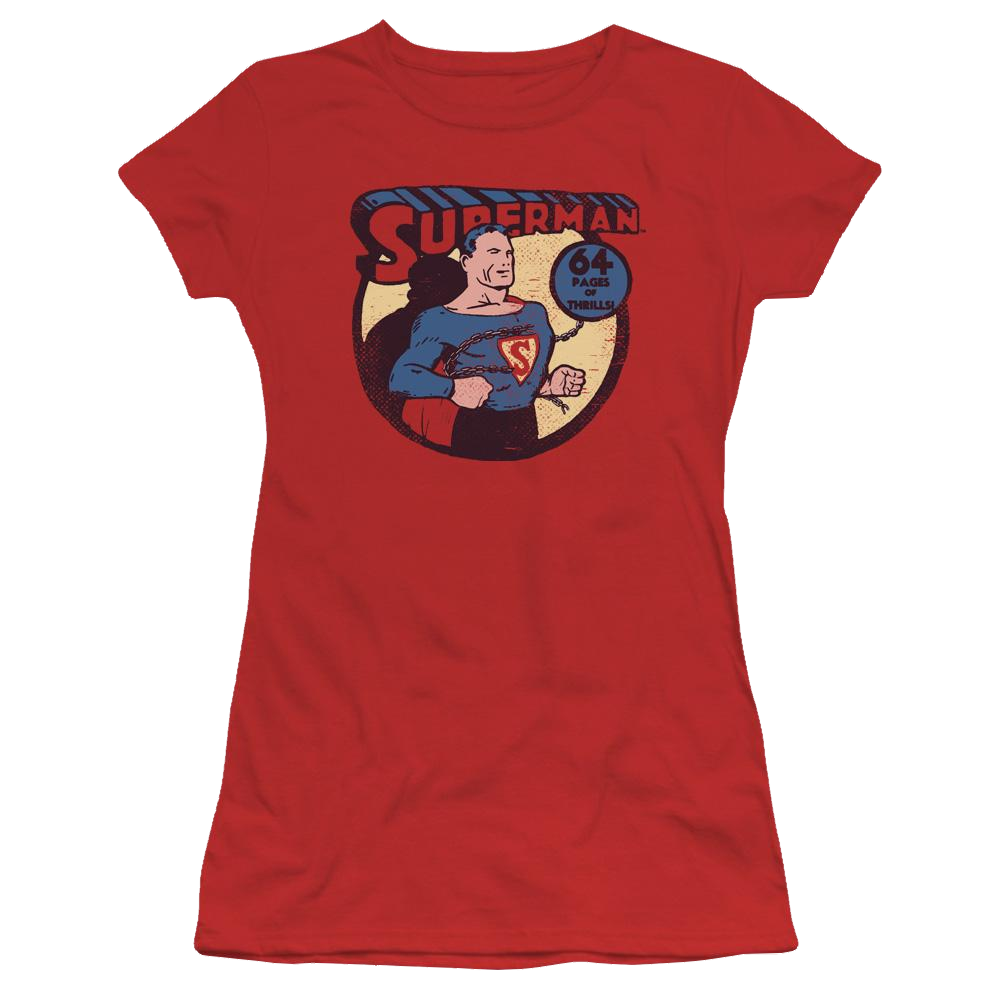 DC Comics Superman 64 - Juniors T-Shirt Juniors T-Shirt Superman