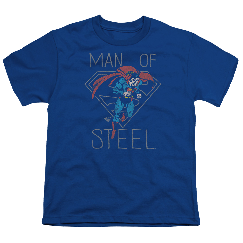 Superman Hardened Heart - Youth T-Shirt Youth T-Shirt (Ages 8-12) Superman