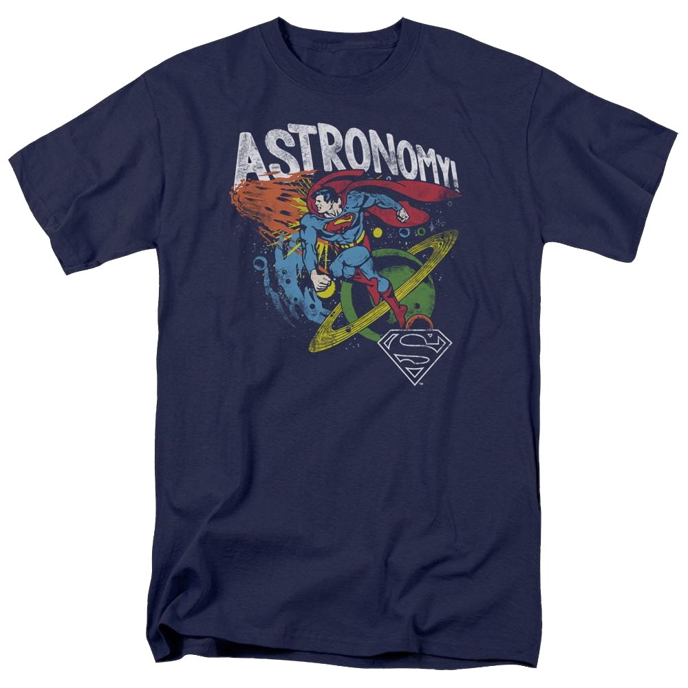DC Comics Astronomy - Men's Regular Fit T-Shirt Men's Regular Fit T-Shirt Superman