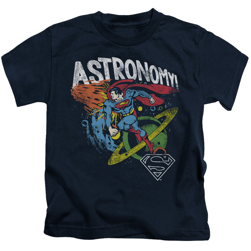 Superman Astronomy - Kid's T-Shirt Kid's T-Shirt (Ages 4-7) Superman