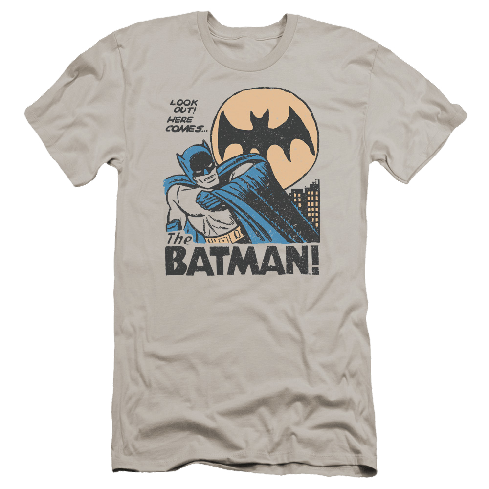 DC Comics Look Out - Men's Premium Slim Fit T-Shirt Men's Premium Slim Fit T-Shirt Batman