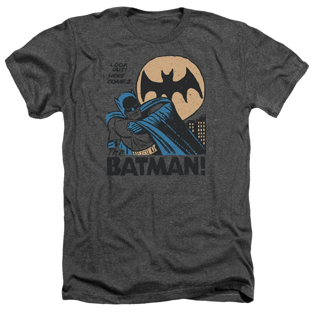 DC Comics Look Out - Men's Heather T-Shirt Men's Heather T-Shirt Batman