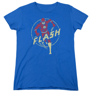 Royal women's t-shirt with Flash Comics graphic