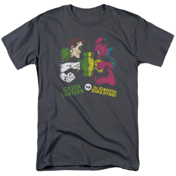 DC Comics Gl Vs Sinestro - Men's Regular Fit T-Shirt Men's Regular Fit T-Shirt DC Comics