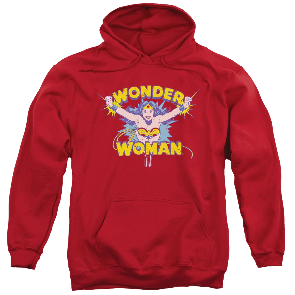 DC Comics Flying Through - Pullover Hoodie Pullover Hoodie Wonder Woman