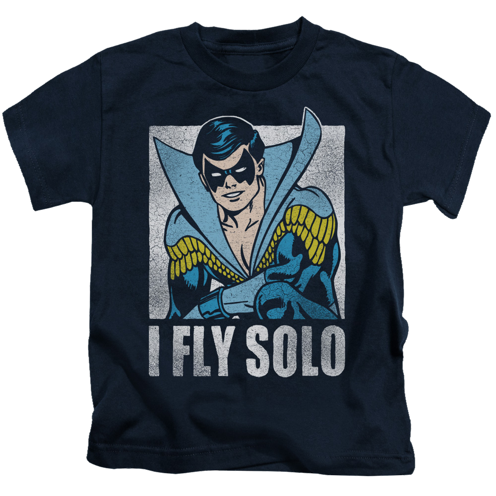 Nightwing Fly Solo - Kid's T-Shirt Kid's T-Shirt (Ages 4-7) Nightwing