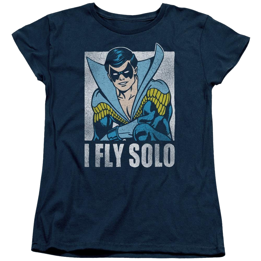 DC Comics Fly Solo - Women's T-Shirt Women's T-Shirt Nightwing