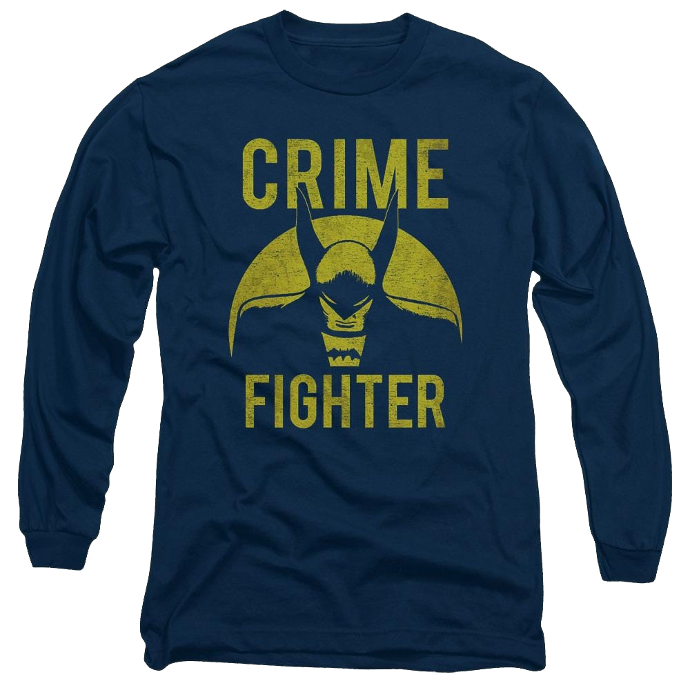 DC Comics Fight Crime - Men's Long Sleeve T-Shirt Men's Long Sleeve T-Shirt Batman