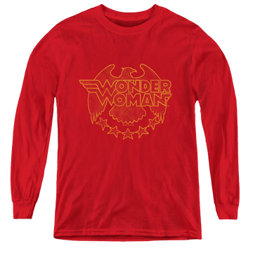 Wonder Woman Wonder Eagle - Youth Long Sleeve T-Shirt Youth Long Sleeve T-Shirt Wonder Woman
