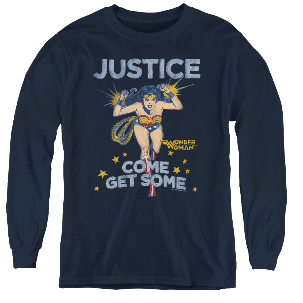 Wonder Woman Get Some - Youth Long Sleeve T-Shirt Youth Long Sleeve T-Shirt Wonder Woman