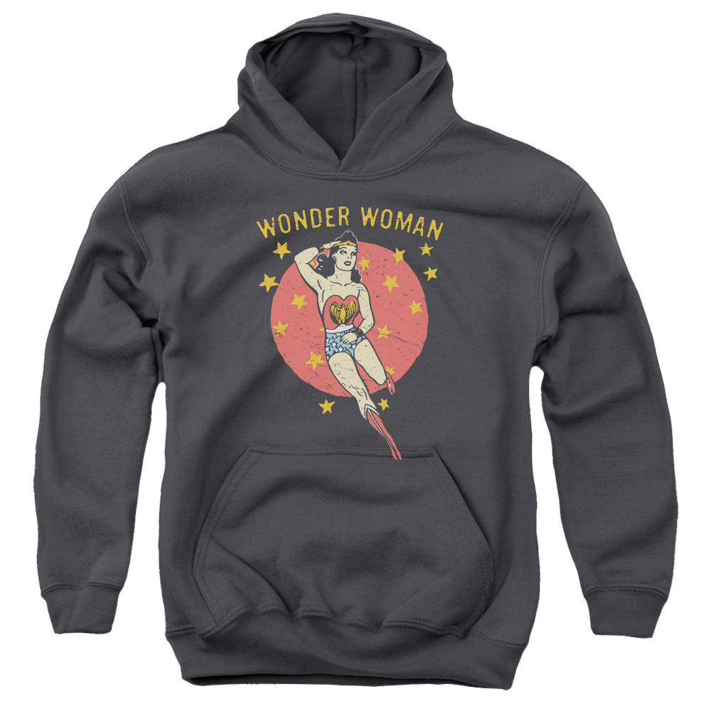 Wonder Woman Wonder Circle - Youth Hoodie Youth Hoodie (Ages 8-12) Wonder Woman