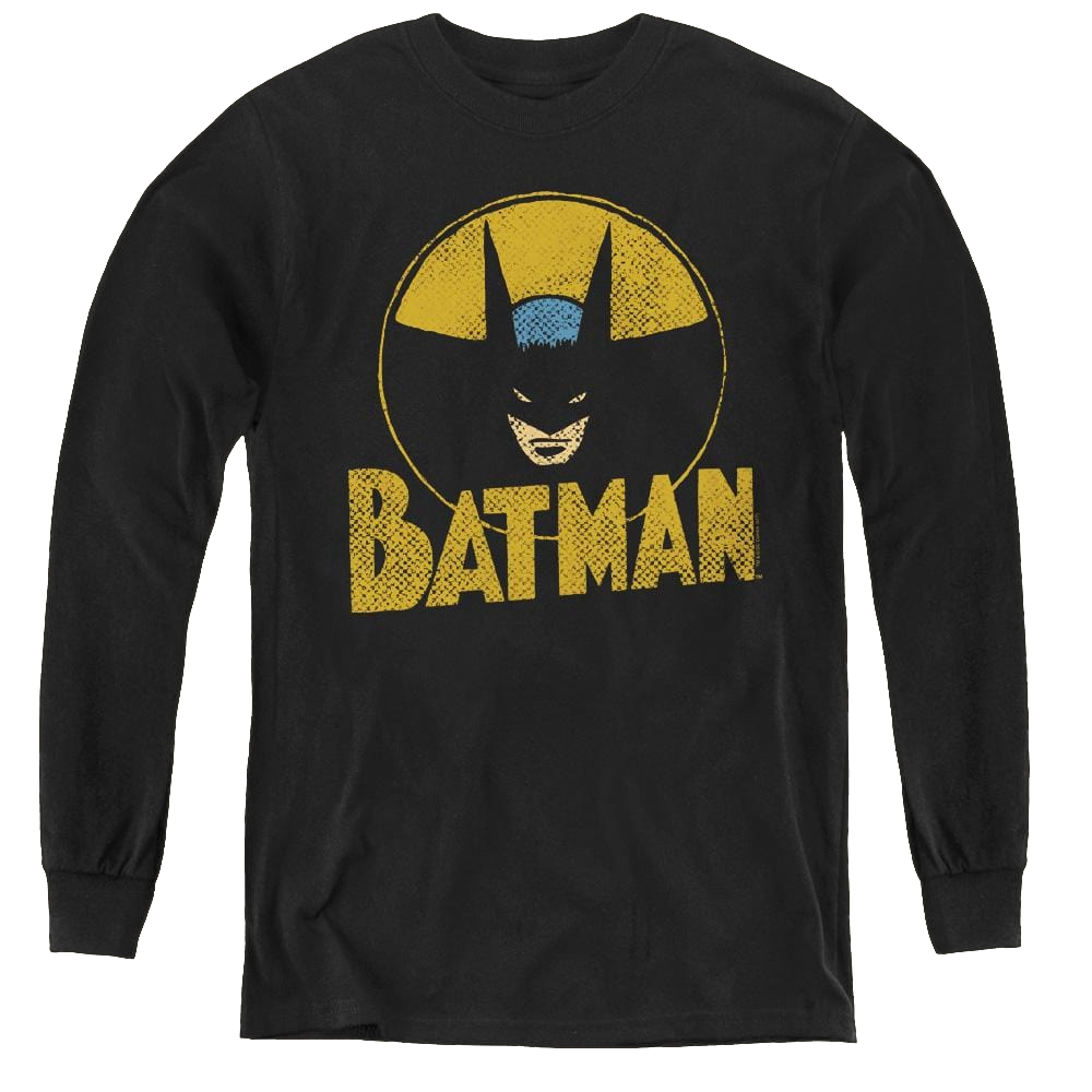 Dc Batman Circle Bat - Youth Long Sleeve T-Shirt Youth Long Sleeve T-Shirt Batman