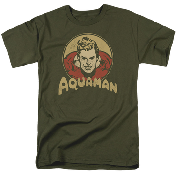 Aquaman Aqua Circle - Men's Regular Fit T-Shirt Men's Regular Fit T-Shirt Aquaman